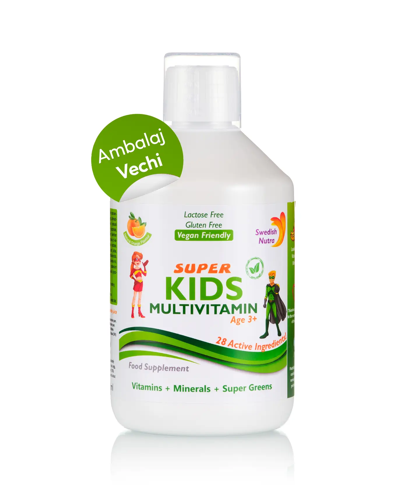 Super kids multivitamine lichide pt copii – 500ml - ambalaj vechi