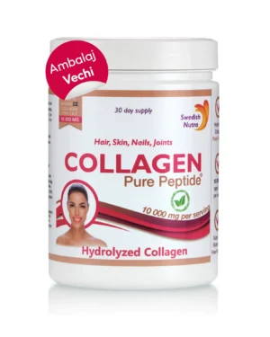 Colagen hidrolizat pulbere 10. 000mg tip 1 si 3 - cutie 300g - ambalaj vechi