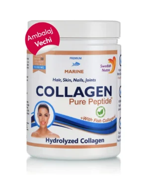 Fish colagen hidrolizat pulbere tip 1 și 3 cu 10. 000mg - ambalaj vechi