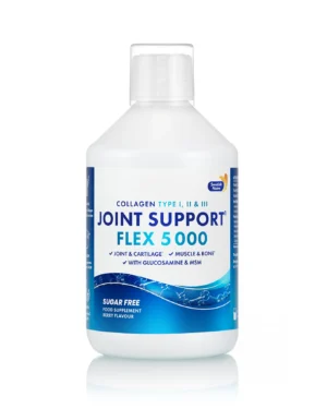 Joint support – colagen lichid hidrolizat tip 1,2 si 3 cu 5000mg – sticlă cu 500 ml