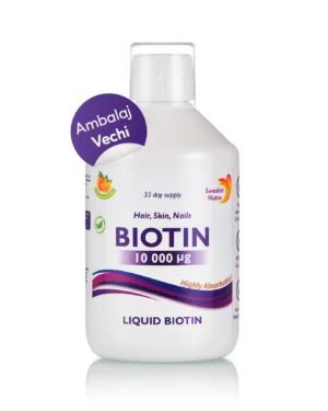 Biotină lichidă 10. 000 mcg - 500ml - ambalaj vechi