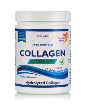 Colagen Hidrolizat Pulbere Tip 1, 2 și 3 Active Life cu 10.000 Mg