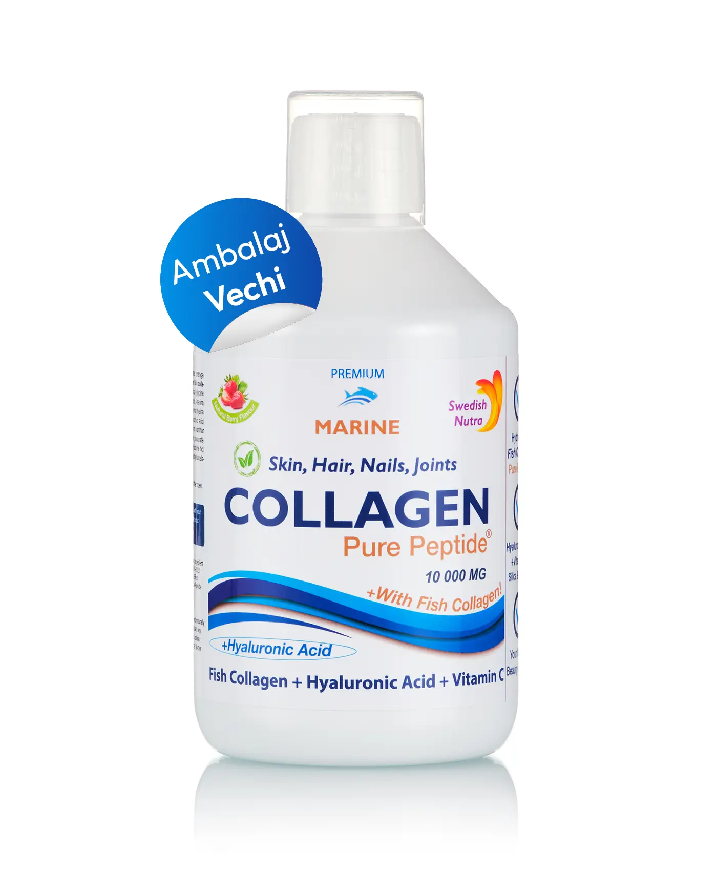 Colagen marin hidrolizat 10000mg - ambalaj vechi