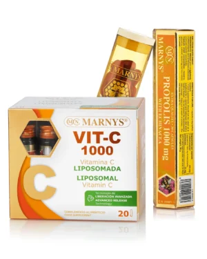 Pachet Scurtare Perioada Raceala - Propolis cu Echinacea + Vitamina C Lipozomala