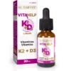 Vitamina K2 + D3 Lichidă (Mk7® + Colecalciferol) – Produs 100% Natural – 30 ml0