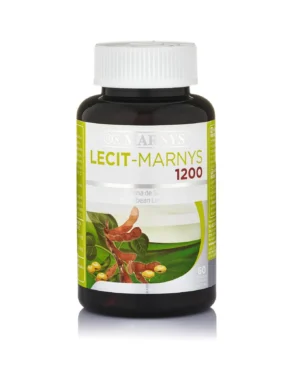 Lecitină din soia 1200mg + ulei de soia pentru memorie și sănătate non-gmo – 60 gelule