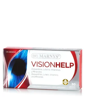 Visionhelp cu luteină + zeaxanthină + beta-caroten + afine + 12 ingrediente pentru îmbunătățirea și sănătatea vederii – 30 gelule - imagine 2