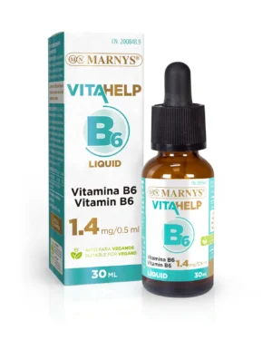 Vitamina b6 lichidă (piridoxină) – produs vegan – 30 ml