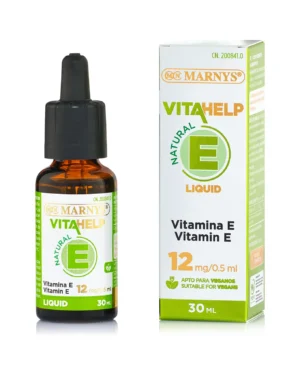 Vitamina E Lichidă (D-alfa-tocoferol) 100% Naturală – Produs Vegan – 30 ml