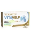 Magneziu VITAHELP cu 375 Mg per Doză Zilnică – Produs Vegan – Cutie cu 60 Capsule
