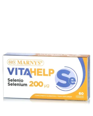 Seleniu vitahelp cu 200 mcg per doză zilnică – cutie cu 60 gelule
