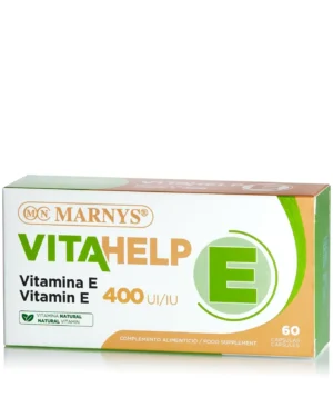 Vitamina e vitahelp 400 ui, 100% naturală – cutie cu 60 gelule