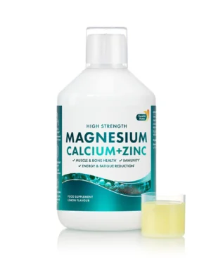 Cal mag lichid – calciu magneziu zinc vitamina d3 vitamina c – produs vegan