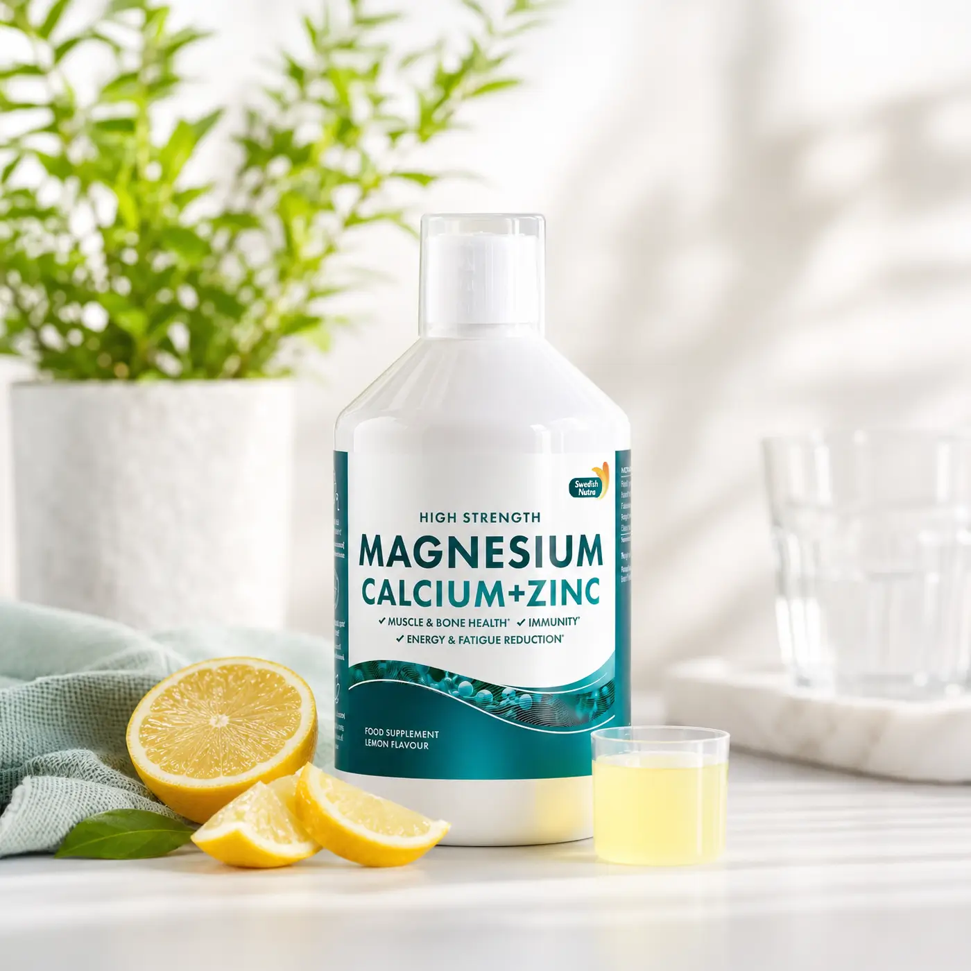 Cal mag lichid – calciu magneziu zinc - 500 ml
