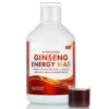Ginseng Energy 2000 Mg cu Ginseng Siberian Panax Ginseng Ghimbir Vitamine Energie si Vitalitate – Produs Vegan – Sticla cu 500 ml