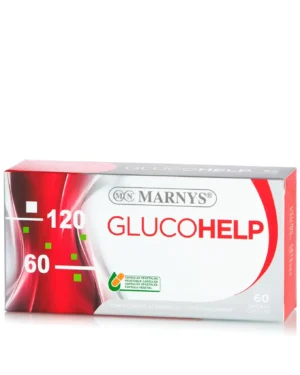 Glucohelp pentru controlul glicemiei și diabetici – remediu natural - produs vegan – 60 capsule
