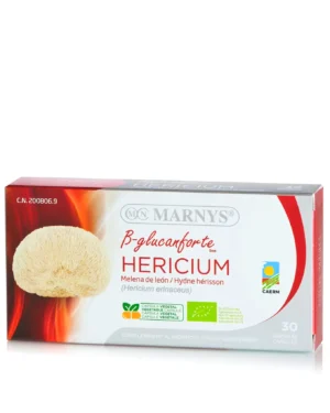 Hericium (hericium erinaceus, coama leului) – sistem nervos, imunitate, digestie – produs organic, 100% natural – 30 capsule