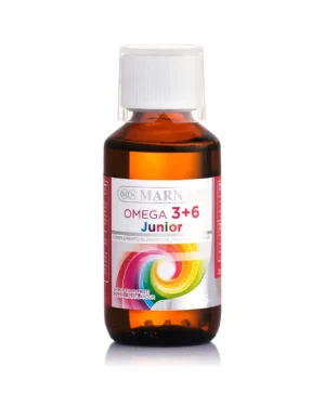 Omega 3+6 junior – 100% vegan – sticlă cu 125 ml