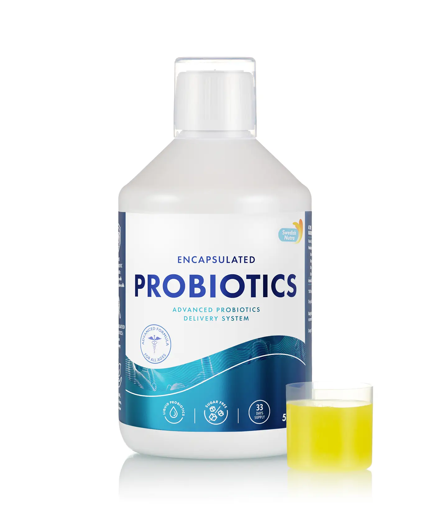 vitamina b12 Probiotic Lichid - Bifidobacterium lactis, Lactobacillus acidophilus, Lactobacillus plantarum, Lactobacillus salivarius microincapsulat + Vitamina C +