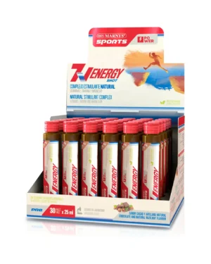 7V Energy Shot – Stimulent Ultra-Concentrat cu Taurină 1000 Mg + Cafeină Naturală 200 Mg + Ginseng + Teobromină + B Complex + Magneziu – 30 Fiole