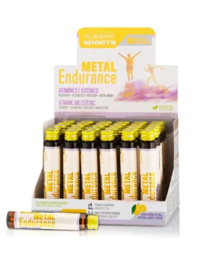 Metal endurance – electroliți + dextroză + b complex + vitamina c pentru rezistență și hidratare – 30 fiole