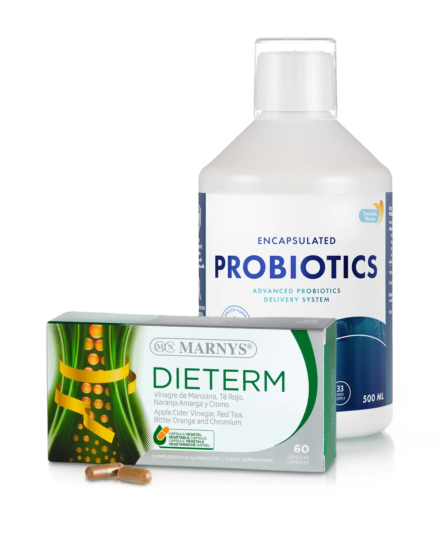 suplimente accelerare metabolism Pachet Accelerare Metabolism + Reglare Tranzit: Dieterm + Probiotic Lichid