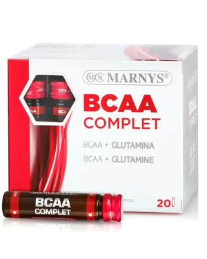 Bcaa complet: l-leucină, l-izoleucină, l-valină + l- glutamină – aminoacizi pentru masa musculară – produs vegan – 20 fiole