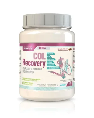 Col recovery – complex post-workout pentru recuperare după antrenament cu proteine, carbohidrați + bcaa + colostru + b complex + 9 minerale + enzime digestive – produs lacto- vegetarian – cutie cu 660 g (11 serviri)