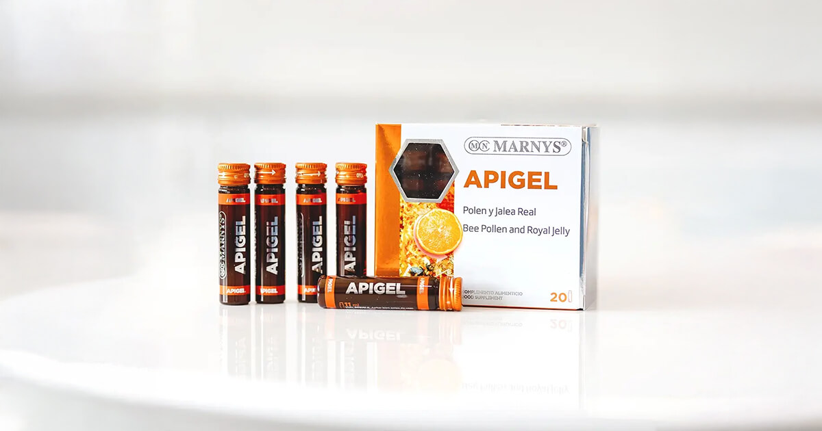 APIGEL - Lăptișor de Matcă + Polen de Albine - Reducerea Oboselii, Energie