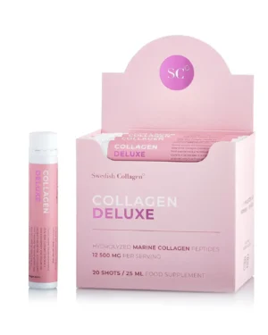 Colagen deluxe (din pește) – hidrolizat lichid tip 1 și 3 cu 12. 500mg - 20 fiole