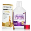 Pachet luminozitate si fermitate - Colagen lichid hidrolizat tip 1 si 3 cu 10.000 mg Flash Ultimate