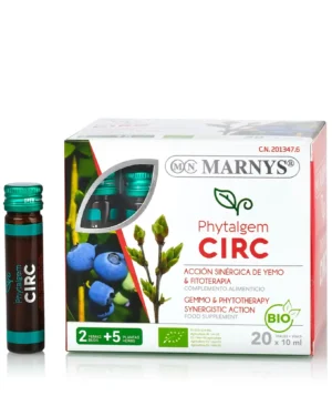 Phytalgem circ – complex cu 7 plante pentru îmbunătățirea circulației și combaterea senzației de picioare obosite – produs bio – 20 fiole - imagine 3