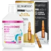 Super Pachet complex hidratare intensa Acid hialuronic Flash Ultimate Anti aging Night Repair