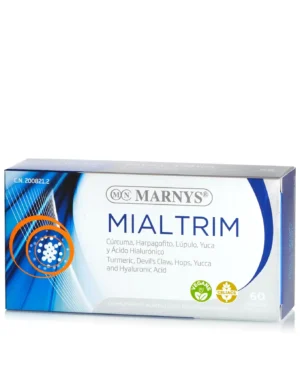 Mialtrim cu 7 ingrediente – anti-inflamator pentru mușchi, oase, articulații – produs vegan, 100% natural – 60 capsule - imagine 2