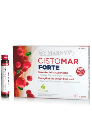 Cistomar forte pentru combaterea infecțiilor urinare – 125 ml (5 fiole) – produs vegan