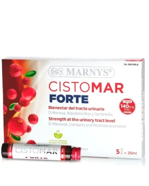 CISTOMAR FORTE pentru Combaterea Infecțiilor Urinare – 125 ml (5 Fiole) – Produs Vegan