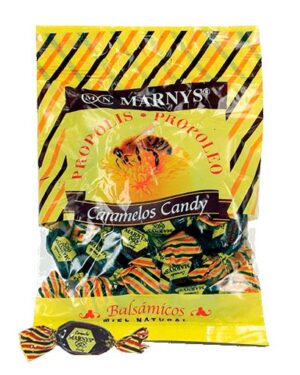 Bomboane cu miere naturală și propolis – pungă cu 60 g