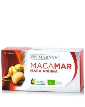 Macamar cu maca andina (ginseng andin) pentru energie si vitalitate – produs 100% natural – cutie cu 60 gelule