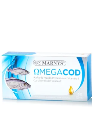 Omega cod cu ulei de cod + omega 3 + vitamina a + vitamina d + vitamina e 100% naturala pentru buna functionare a inimii si putere de concentrare - 60 gelule - imagine 2