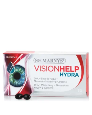 Visionhelp hydra cu omega 3 + maqui pentru ochi si vedere optima – produs din ingrediente 100% naturale – 30 gelule