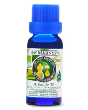 Arbore de ceai bio 15ml, ulei esential marnys, 100% natural si pur, chemotipat, tea tree oil (melaleuca alternifolia)