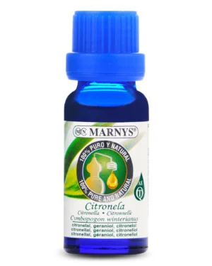 Citronella 15ml, ulei esential marnys, 100% natural si pur, chemotipat (cymbopogon winterianus)
