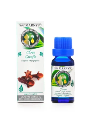 Cuisoare (Clove) 15ml, Ulei Esential MARNYS, 100% Natural si Pur, Chemotipat (eugenya caryophyllus)