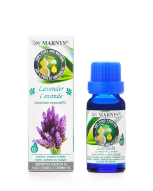 Lavandă 15ml, Ulei Esential MARNYS, 100% Natural si Pur, Chemotipat (Lavandula angustifolia)