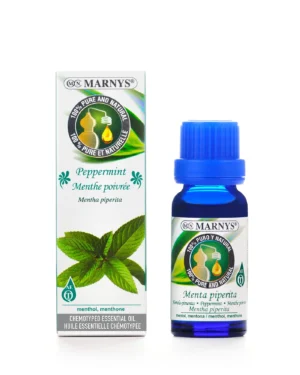 Peppermint (Mentă piperită) 15ml, Ulei Esential MARNYS, 100% Natural si Pur, Chemotipat