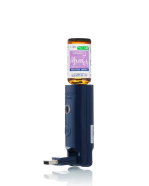 Difuzor usb ultra-nebulizator + purificare aer sinergie 30 ml, organic mix uleiuri esentiale care elimina mirosurile neplacute cu citrice + rozmarin + cuisoare + menta