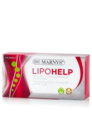 Lipohelp pentru sanatatea inimii si a sistemului cardiovascular – produs vegan – 60 capsule