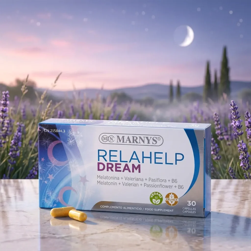 Relahelp dream - 30 capsule - actiunea ingredientelor
