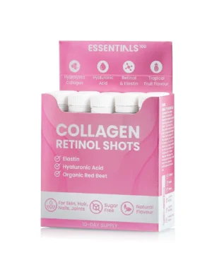 Colagen retinol – colagen hidrolizat lichid + retinol - 10 fiole