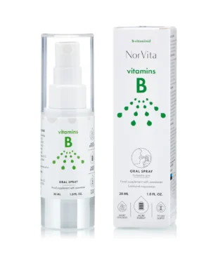 Complex B (B1, B2, B3, B5, B6 si B12) sub forma de Spray pentru sistem nervos, creier si sistem cardiovascular – 30 ml – 75 zile de tratament